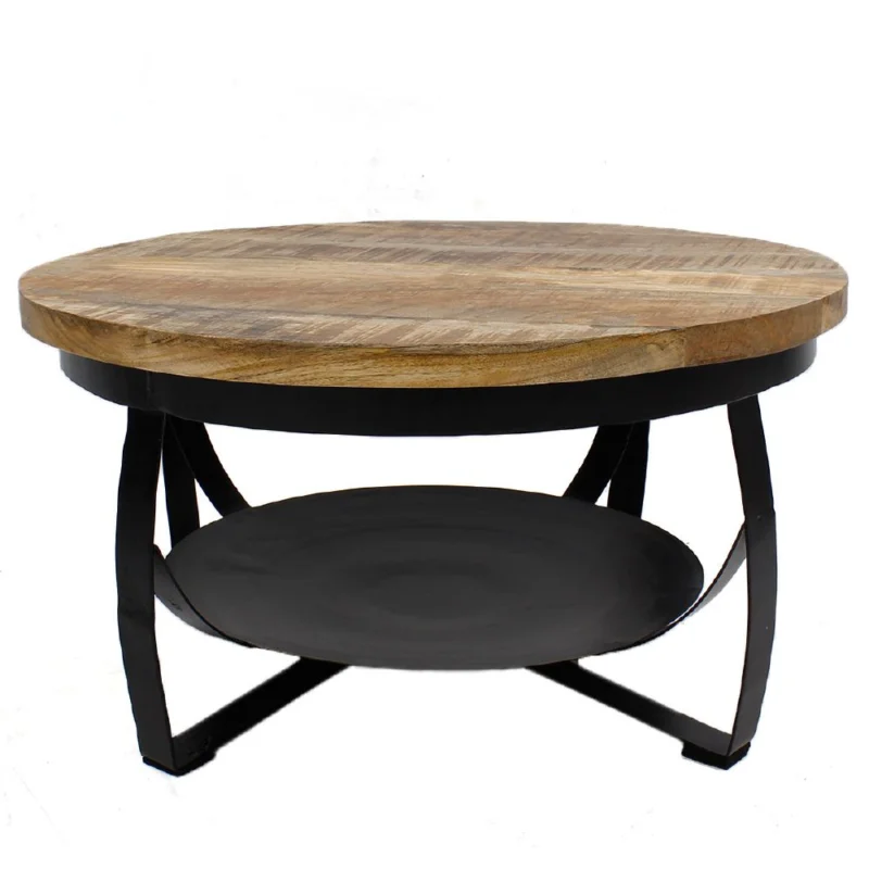 Salontafel Ocala ijzer 90 cm Goedkoop
