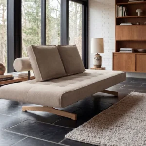 Weekendaanbieding Innovation Living Ghia Wood Daybed - stof 300