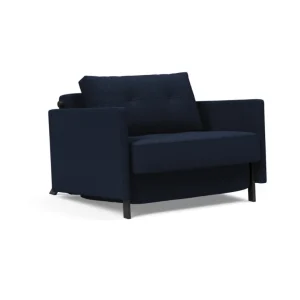 Innovation Living Cubed 90 Chair With Arms - stof 528 Exclusieve Aanbieding