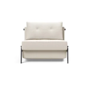 Tijdelijk Beschikbaar Innovation Living Cubed 90 Chrome Chair - stof 531