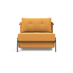 Innovation Living Cubed 90 Chrome Chair - stof 536 Rechtstreeks Van De Fabrikant