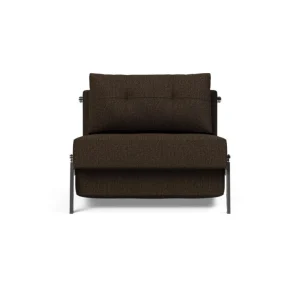 Innovation Living Cubed 90 Chrome Chair - stof 358 Favoriet