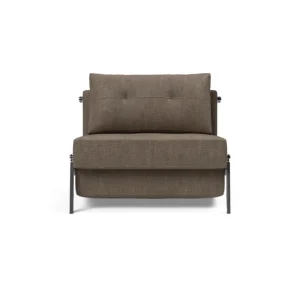 Innovation Living Cubed 90 Chrome Chair - stof 411 Tijdelijk Beschikbaar