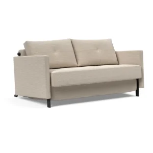 Innovation Living Cubed 140 Sofa Bed With Arms - stof 612 Tijdelijk Beschikbaar