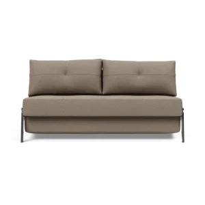 Innovation Living Cubed 160 Chrome Sofa Bed - stof 850 Speciale Aanbieding