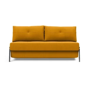 Innovation Living Cubed 160 Chrome Sofa Bed - stof 507 Gereduceerde Prijs