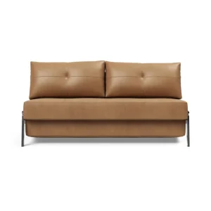 Innovation Living Cubed 160 Chrome Sofa Bed - stof 551 Finale Uitverkoop