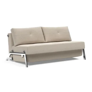 Tijdelijk Beschikbaar Innovation Living Cubed 160 Chrome Sofa Bed - stof 612