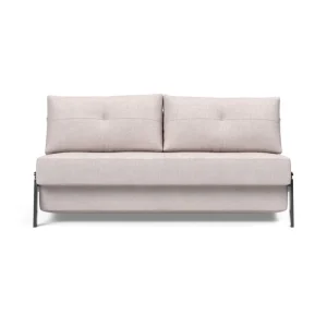 Innovation Living Cubed 160 Chrome Sofa Bed - stof 300 Goedkoop