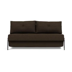 Innovation Living Cubed 160 Chrome Sofa Bed - stof 358 Rechtstreeks Van De Fabrikant