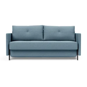 Speciale Aanbieding Innovation Living Cubed 160 Sofa Bed With Arms - stof 525