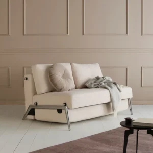 Premium Innovation Living Cubed 140 Alu Sofa Bed - stof 612