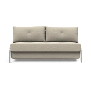 Innovation Living Cubed 160 Alu Sofa Bed - stof 539 Laatste Versie