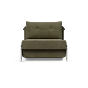 Laatste Versie Innovation Living Cubed 160 Alu Sofa Bed - stof 353