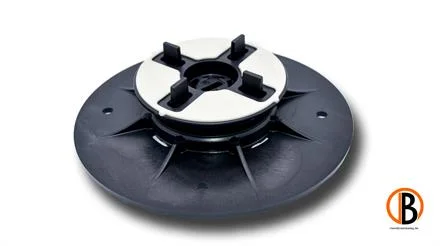 Stellfüße für Steinfliesen SE0 28-38 mm schwarz mit Nivellierung Favoriet