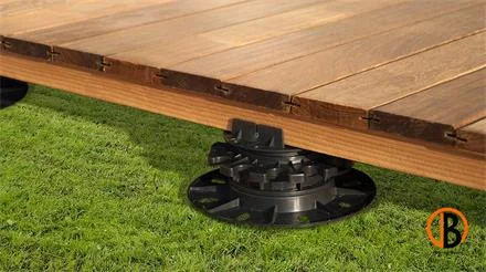 Koop Vandaag Dakota Stelzlager Arkimede für Holzterrasse 115-220 mm