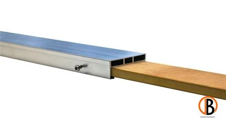 Verbindungsholz 50cm für Alu-Unterkonstruktion 26 x 60 mm Dagaanbieding