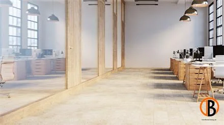 INFLOOR Teppichboden Cara Cool 001 Stock und Stein liftBAC Nieuw