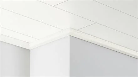 Snelle Levering PARADOR Dekor-Deckenleiste DAL 1 Esche Weiss Dekor
