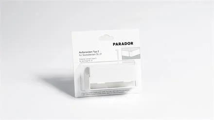 Laatste Kans PARADOR Außenecken Typ2 SL 21 Typ2 SL 21 Weiss, 2 St./Pack