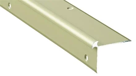 Treppenprofil 8778 für 7-8mm Belagstärke Farbton Sand, 1,00m lang, 36x45mm Favoriet
