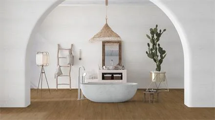 Rechtstreeks Van De Fabrikant Gerflor Virtuo 30 Glue Down BLOMMA BROWN Synchronprägung Schlossdiele