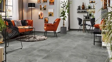 KWG Designervinyl Antigua Stone Hydrowood Shell Stone grey Microfase gefast Gratis Retour