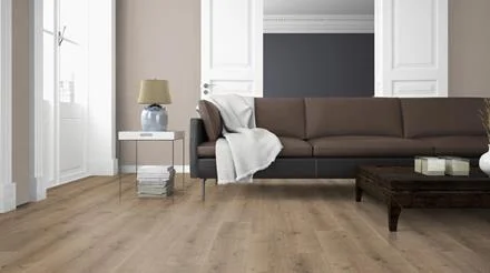 Rechtstreeks Van De Fabrikant Designbelag Eiche Ildi inkl. Trittschalldämmung