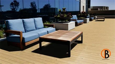 Lärche kanadisch us-hbf. KD gerillt/genutet 5,18m Terrassendiele 45 x 143 mm Express Levering