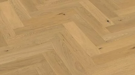Snelle Levering Thede&Witte Fertigparkett Eiche Maxistab Eiche astig gebürstet geölt Rohoptik