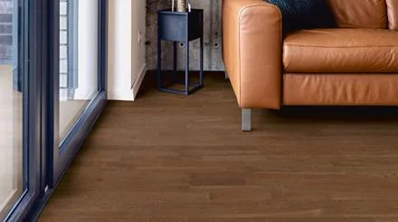 Speciale Aanbieding ter Hürne Parkett Eiche Burgund Schiffsboden 3-Stab fein-gebürstet naturgeölt