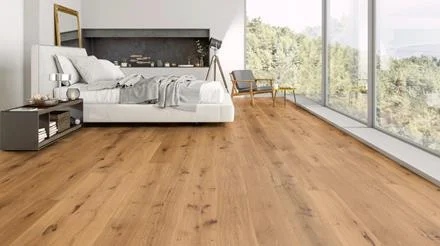 ter Hürne Parkett Eiche Palatino Landhausdiele handgehobelt leicht gebürstet Nature Protec OLIO Alleen Vandaag
