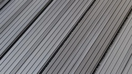 megawood CLASSIC HARZArt Amber Grey fein geriffelt/genutet Barfußdiele massiv Seizoensaanbieding